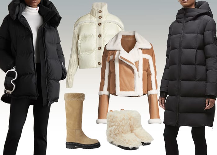 Cozy, Chic Winter Wear for the City and Mountain Resorts