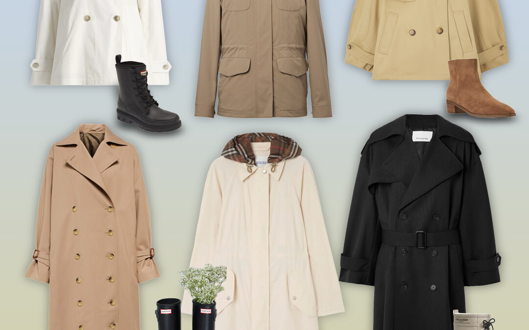 Stay Chic in the Rain: The Best Trenches & Rain Boots for Spring